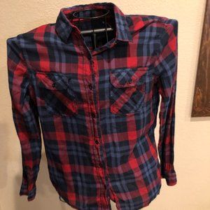 Forever 21 Lightweight Flannel Button Down